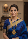 AI Generated 8505 Mangalsutra worn by a model