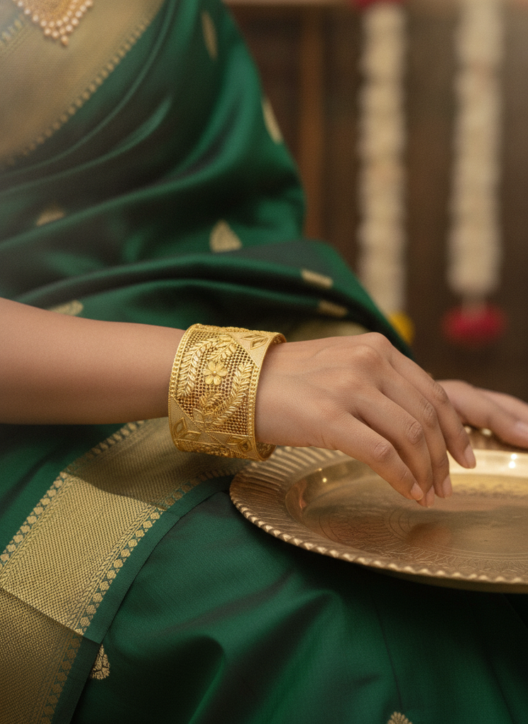 AI Generated Bangle Kada 12513 - Lifestyle View