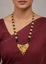 AI Generated Mah Galsar 1 – Necklace on Maharashtrian model neckline