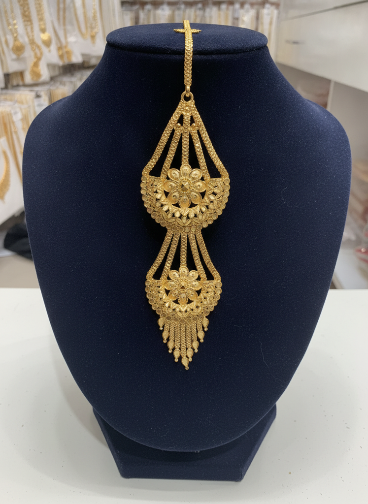 AI Generated Bridal Turkish Side Pasa - Professional Product Shot