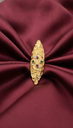 1-Gram Gold-Plated Traditional Long Ring