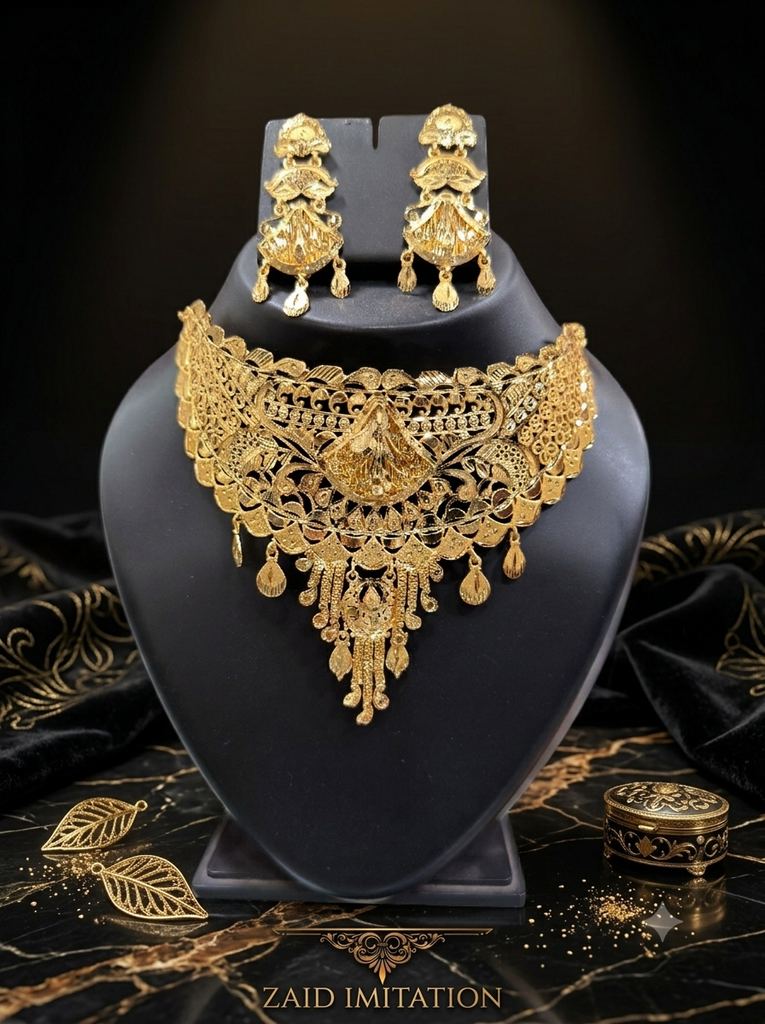 Heavy Bridal Choker Set