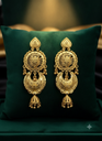 22k Gold Plated Chand Bali Earrings